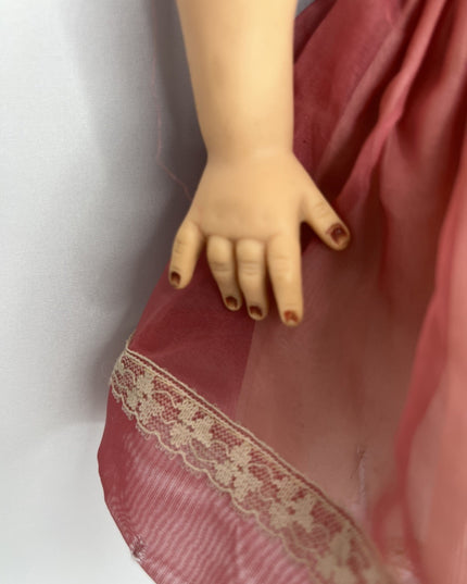 Vintage Shirley Temple Doll 18” - As Is - Pink Dress