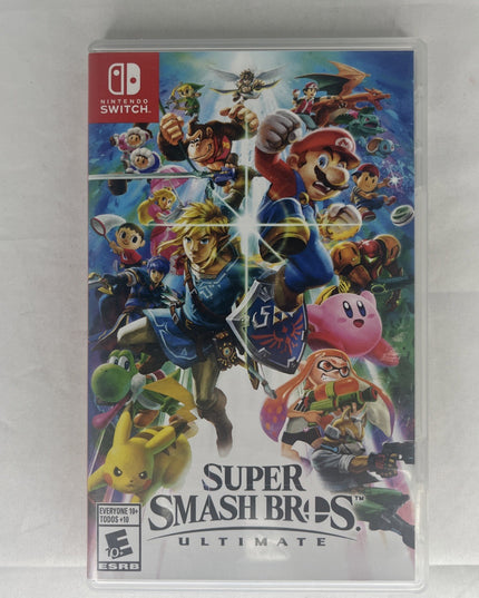 Super Smash Bros. Ultimate - Nintendo Switch - Case Only. No Manual Or Cartridge
