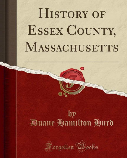 History of Essex County, Massachusetts