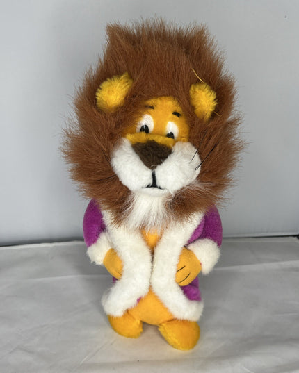 Vintage 1993 Liberty King Lion Plush 11” Stuffed Animal Robe
