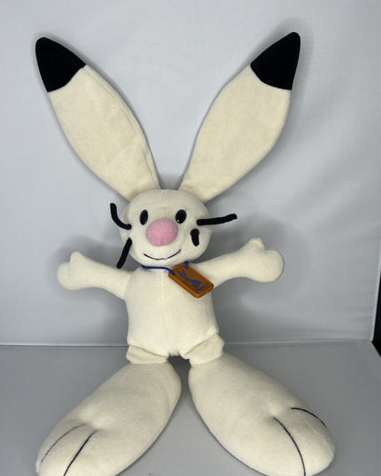 Vintage Tyco Hare 2002 Salt Lake Olympics Bunny Powder Rabbit Mascot Plush 13."