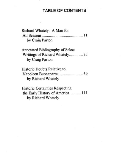 Richard Whately: A Man for All Seasons