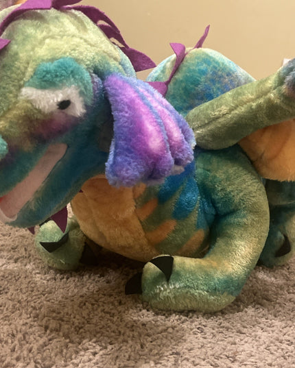 Melissa & Doug 3' Giant Winged Dragon Stuffed Animal Plush