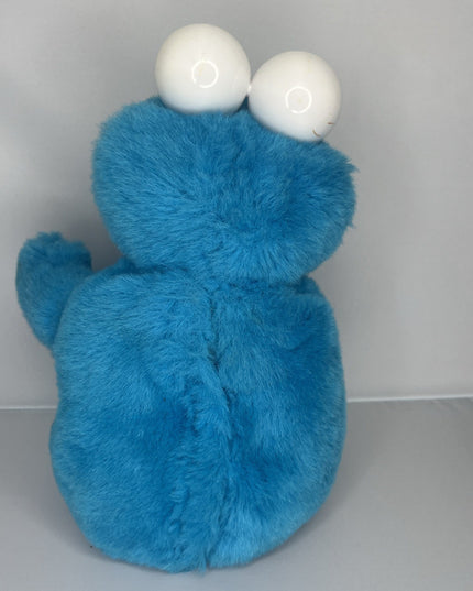 Sesame Street Yum Yum Cookie Monster Plush Talking Tyco 1997 Vintage