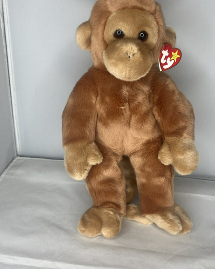 Ty Beanie Buddy BONGO The Monkey Stuffed Plush Toy 14"