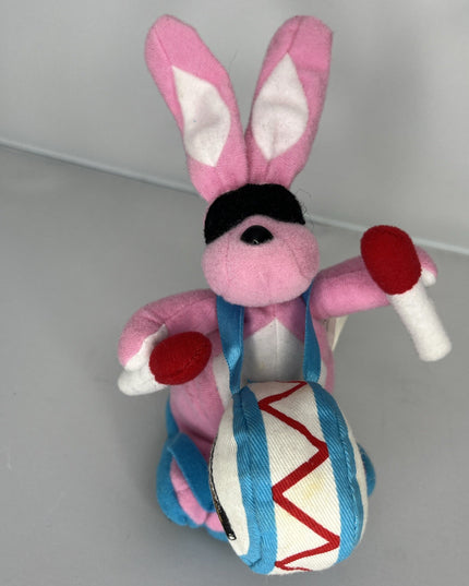 Vintage Energizer Battery Bunny 7" Pink Advertising Plush 1997