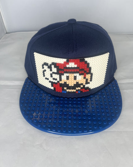 Mario Lego SnapBack Hat - Blue