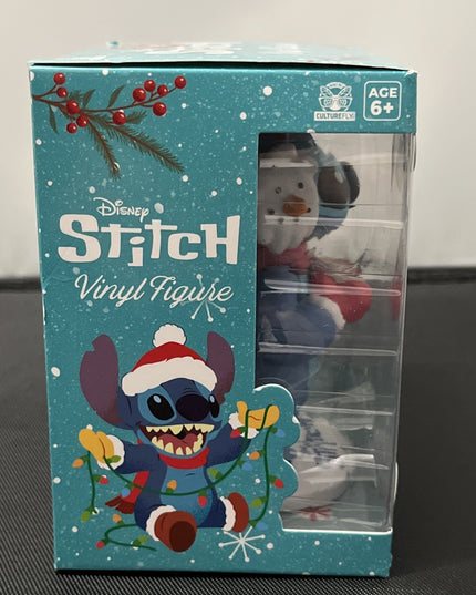 Disney Stitch Cocoa Christmas Holiday Vinyl Figure by Culturefly NEW IN BOX