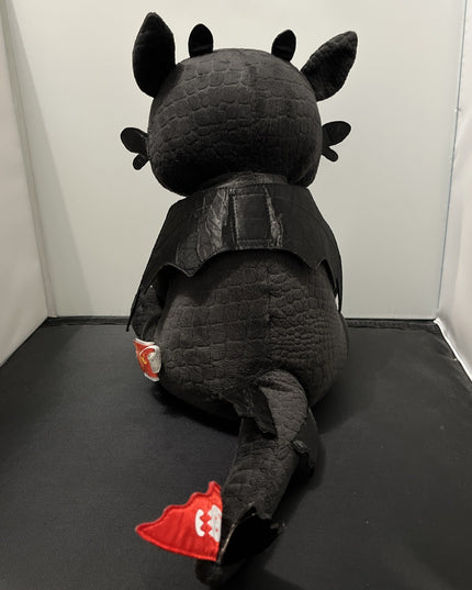 VTG Build a Bear Toothless How to Train Your Dragon Black Wings Red Tail 2014