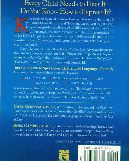 The Five Love Languages of Children