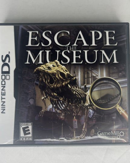 Escape the Museum (Nintendo DS, 2010) - Case And Manual Only. No Cartridge