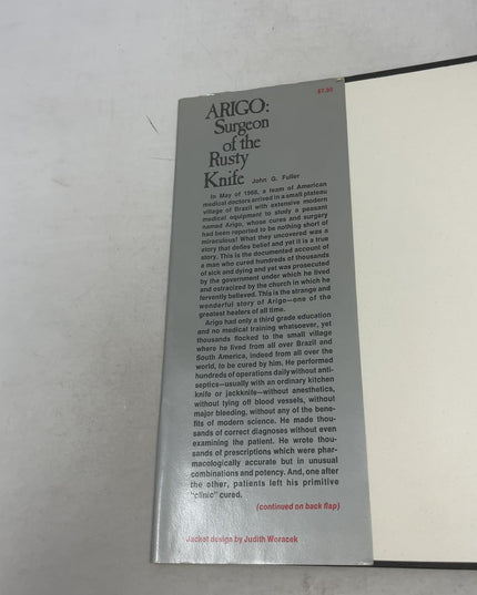 Arigo: Surgeon Of The Rusty Knife