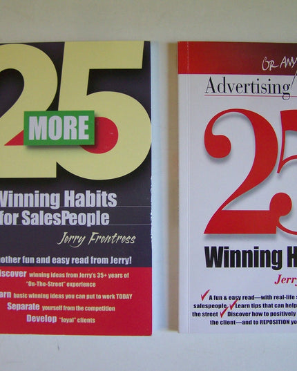 25 More Winning Habits for Salespeople