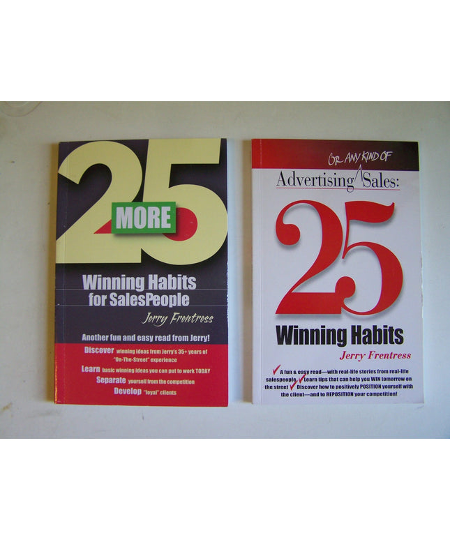 25 More Winning Habits for Salespeople