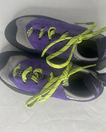 Trax Rubber Evolv - Youth Climbing Shoes - Purple