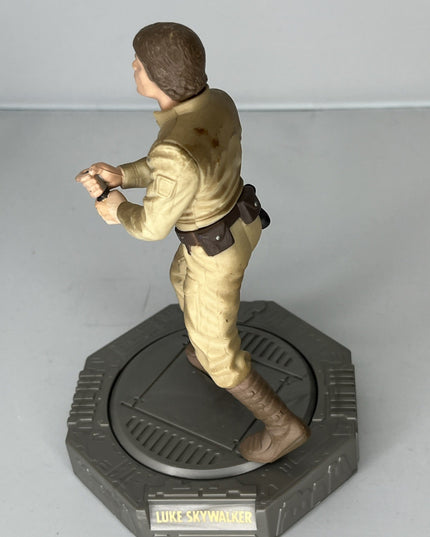1998 Hasbro Luke Skywalker Rotating Figure - Broken lightsaber - 6”