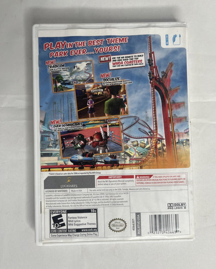 Thrillville: Off the Rails / Game - Nintendo Wii