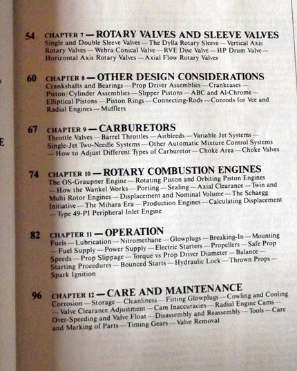 Model Four-Stroke Engines
