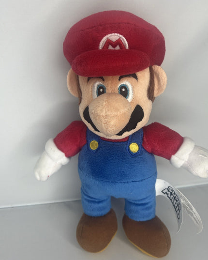 2022 Nintendo Super Mario 8" Plush By JAKKS "Mario" Character