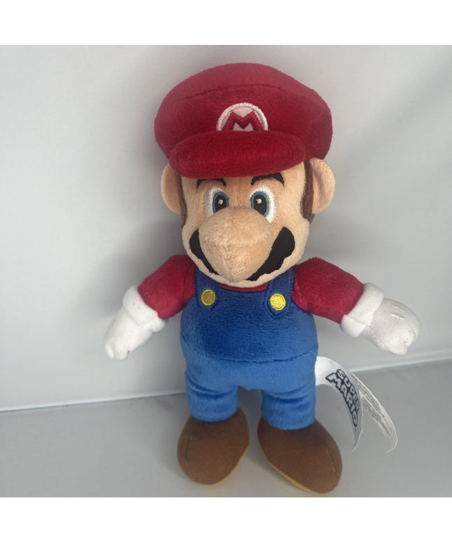2022 Nintendo Super Mario 8" Plush By JAKKS "Mario" Character