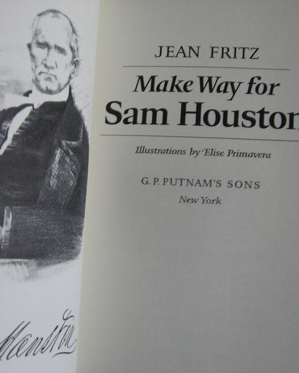 Make Way for Sam Houston
