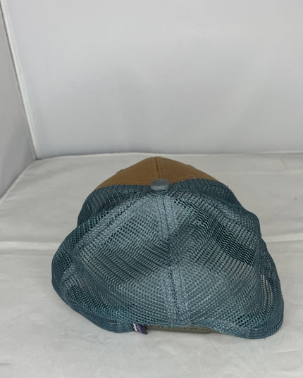 Patagonia Mesh Trucker Snapback Hat - Brown And Green