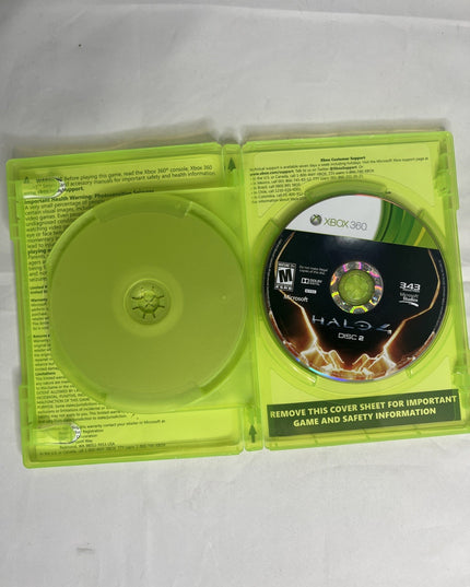Halo 4 - Microsoft Xbox 360- Manual Not Included