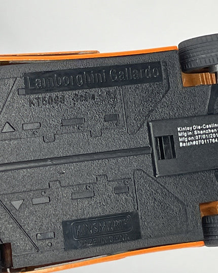 Kinsmart 5" Lamborghini Gallardo Diecast Model Toy Car 1:32- Pull And Release
