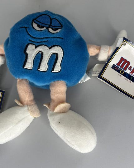 M&M's World 5" Plush Lot of 4 Yellow, Red, Green, Blue