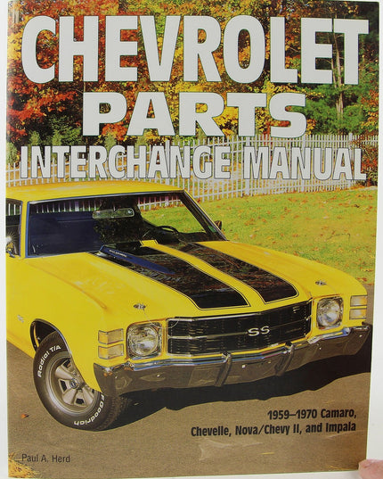 Chevrolet Parts Interchange Manual
