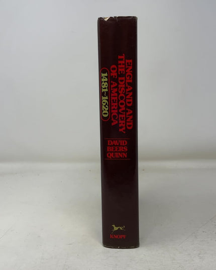 England and the discovery of America, 1481-1620,: From the Bristol voyages of t
