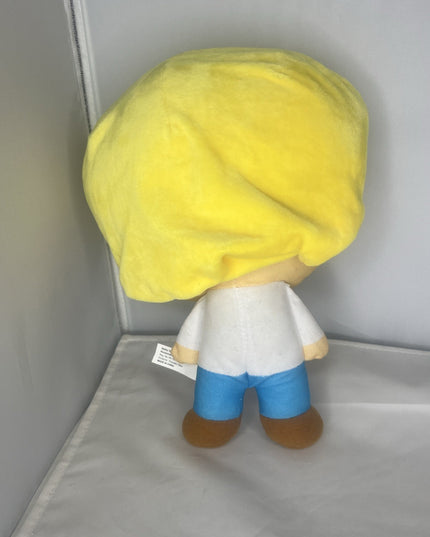 Scooby Doo Fred Chibi 8" Plush Toy Factory 2021 Big Head Polyester Stuffed