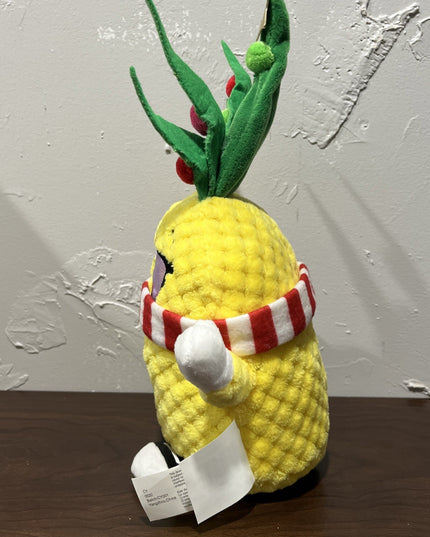 Gemmy Musical Dancing Pina Colada Pineapple Christmas 13" Plush Animated WORKS