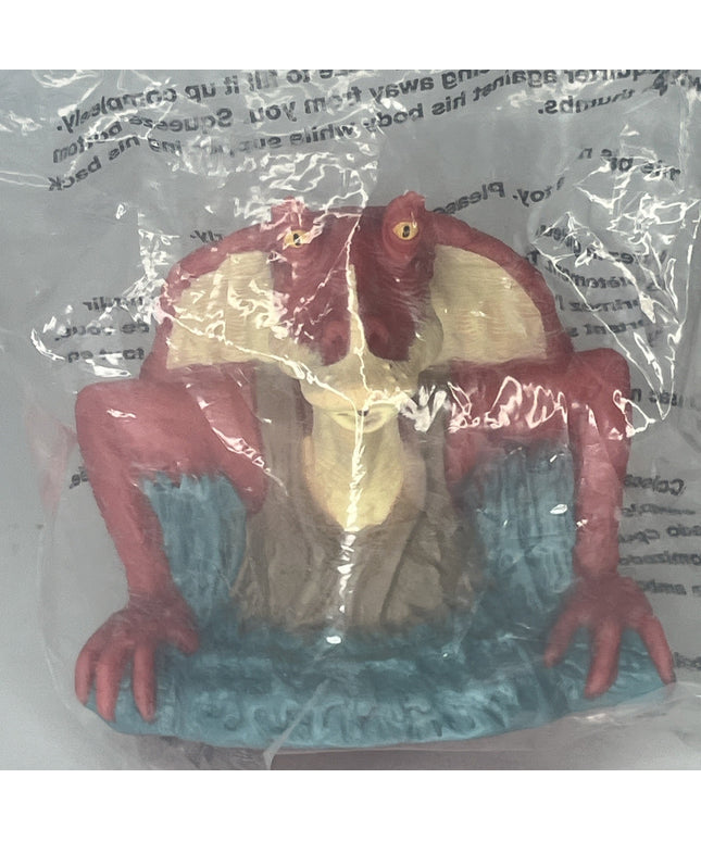 APPLAUSE STAR WARS JAR-JAR BINKS BATH SQUITER TOY