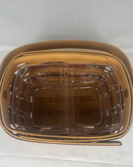 Longaberger basket Handwoven 1997 Dresden Ohio USA