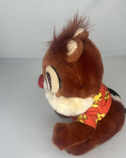 Chip & Dale Chipmunk Stuffed Plush Disneyland Disney World Exclusive w Shirt