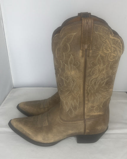 Ariat Cowgirl Boots Size 7.5B Style 15729 - Brown/Tan