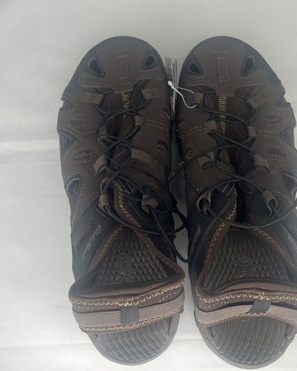 EDDIE BAUER MENS ENCLOSED TOE BUNGEE CLOSURE RAINIER SANDALS