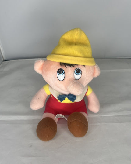 Vintage Disney Park 8" Pinocchio Plush W Plastic Eyes