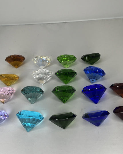 Lot Of 18 Gem Toys 1”