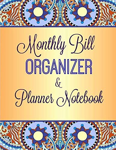 Monthly Bill Organizer and Planner Notebook (Simple Budget Planner-Jumbo Size-M