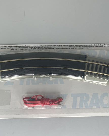 BAC44502  HO Scale EZ 18"" Radius Curve Terminal - Nickel Silver Rails