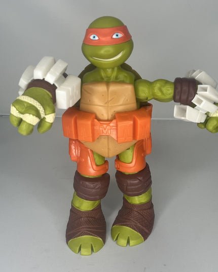 Teenage Mutant Ninja Turtles Michaelangelo Figure TMNT 9" - As Shown