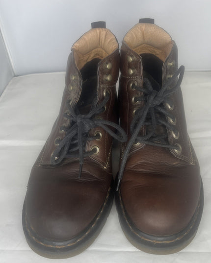 Dr. Martens Mens Size 11 M Brown Leather Lace Up Comfort Casual Boots