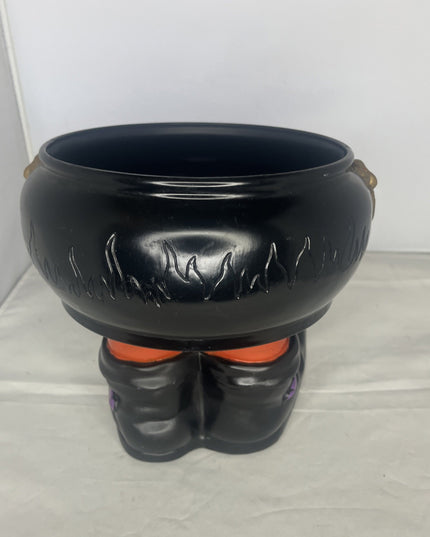 Gemmy HALLOWEEN Talking Candy CAULDRON motion TRICK or TREAT Smell My Feet Bowl