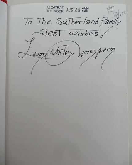 Last Train to Alcatraz: The Autobiography of Leon (Whitey) Thompson, Former Alc