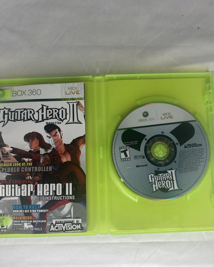 Guitar Hero II (Microsoft Xbox 360, 2007)