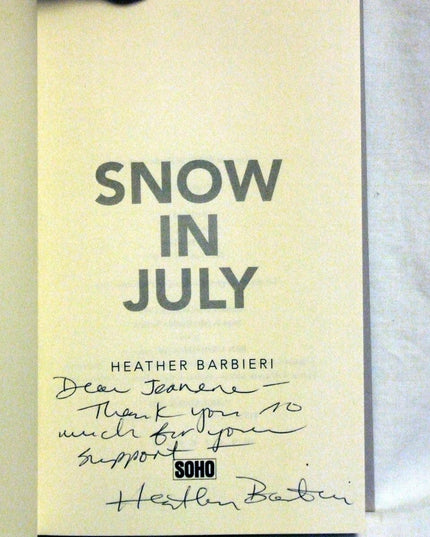 Snow in July: a novel