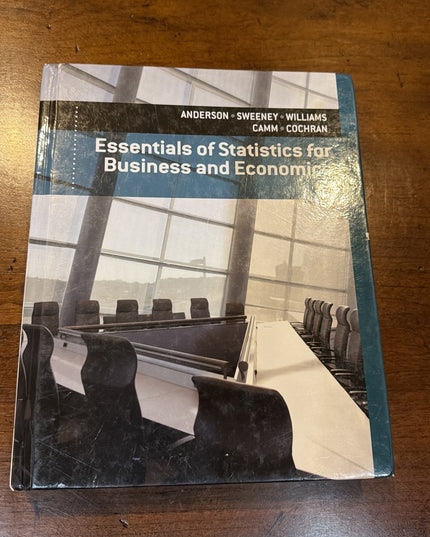 Essentials of Statistics for Business and Economics 7th Edition, HC Ships Fast