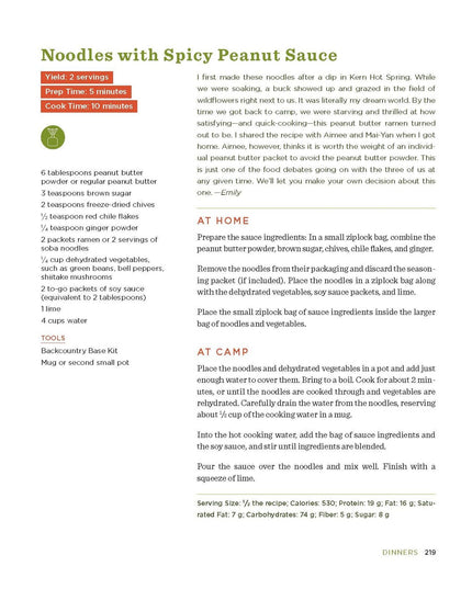 Dirty Gourmet: Food for Your Outdoor Adventures